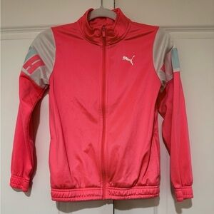Puma Fuchsia Track Jacket